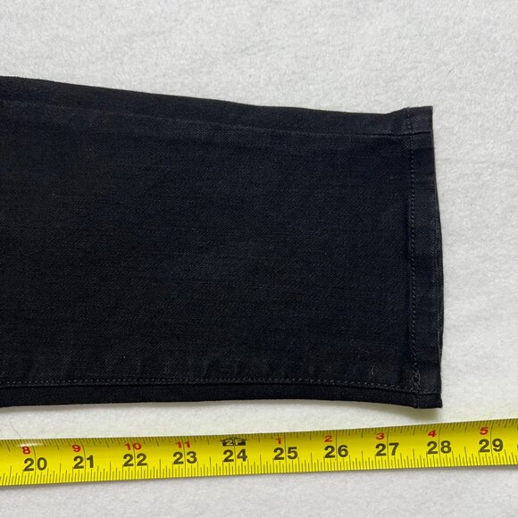 Time And Tru Women's High Rise Stretch Skinny Black Jeans Size 14 NWT - Picture 11 of 11